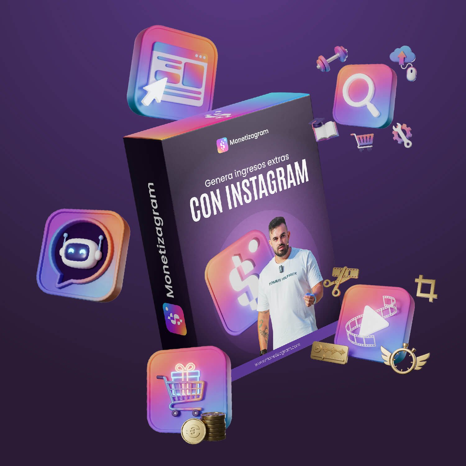 Monetizagram de Fabio Serna - Workshop para generar ingresos extra con Instagram